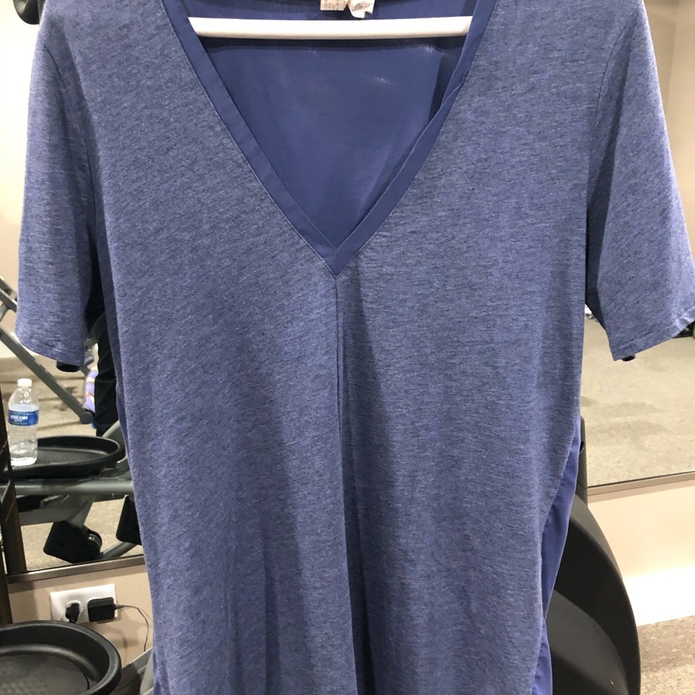 Navy/Blue Top
